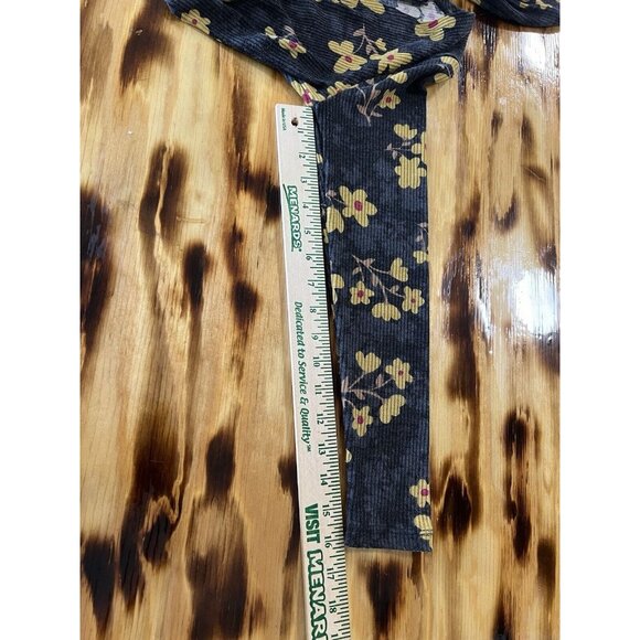 Lularoe Women Size S Cardigan Floral Duster Ribbed Fabric Cottagecore Loungewear - Picture 6 of 11